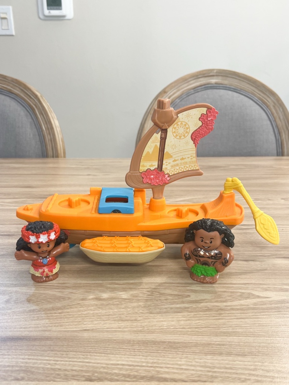 Fisher-Price Little People Disney Moana & Maui's Canoe set